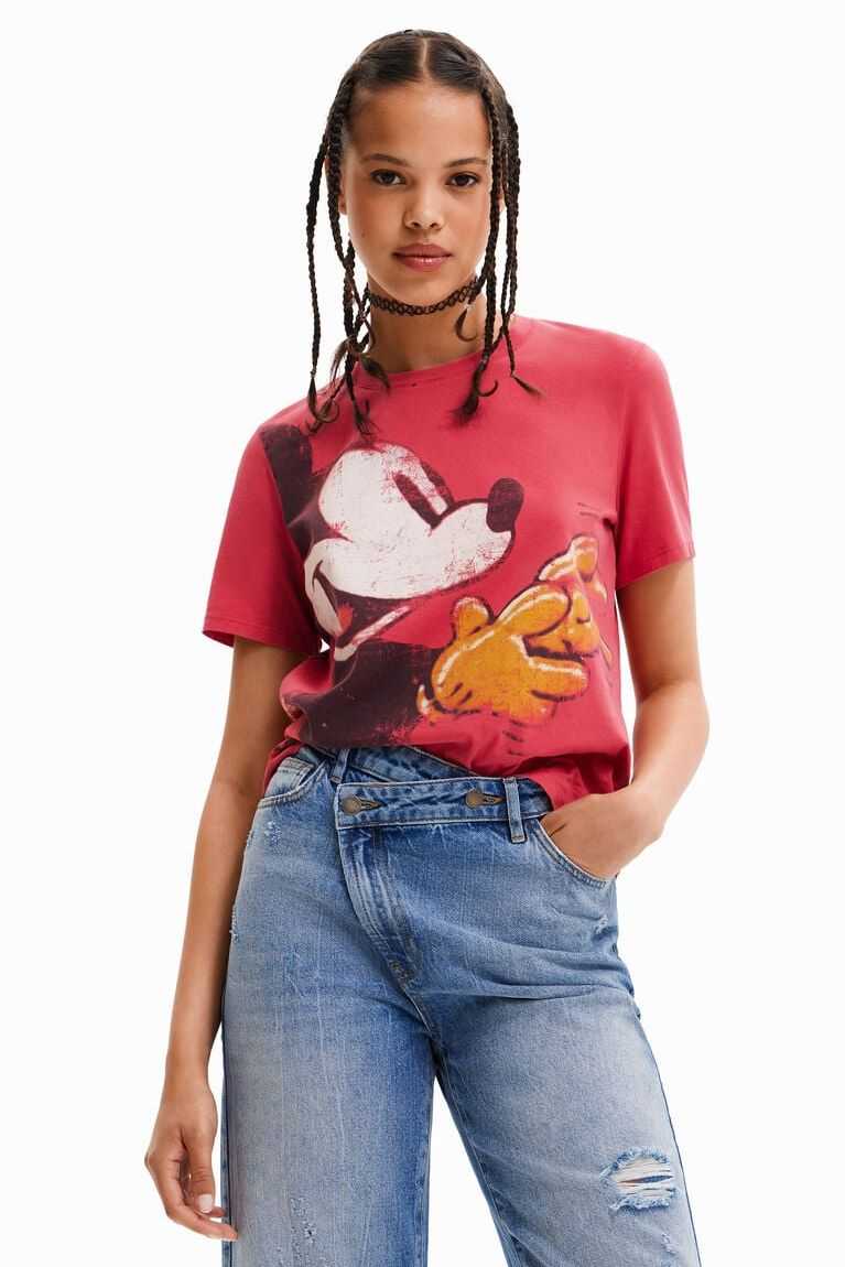 Prendas De Punto Desigual Disney\'s Mickey Mouse T-shirt Mujer | RZM487530