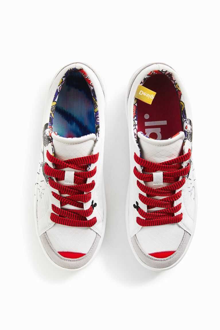 Prendas De Punto Desigual Mickey Mouse sneakers Mujer | KWQ861472