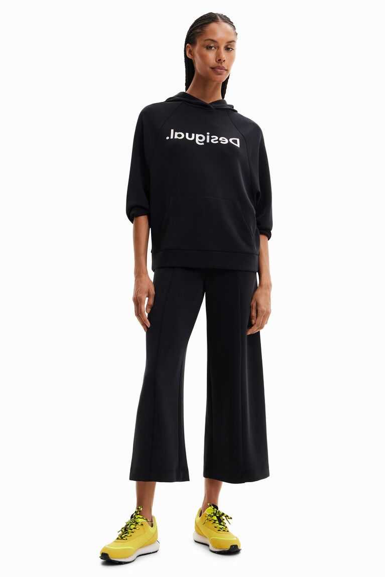 Sudaderas Desigual Basic oversize Mujer | ZVJ943018