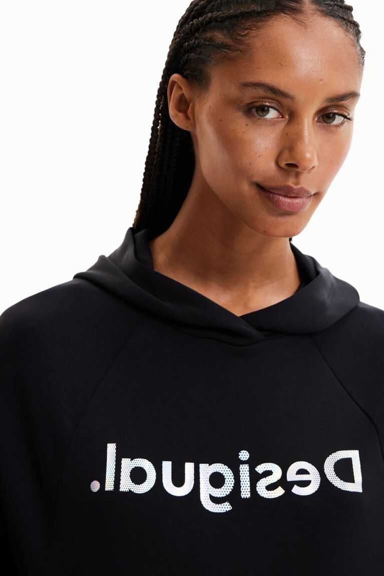 Sudaderas Desigual Basic oversize Mujer | ZVJ943018