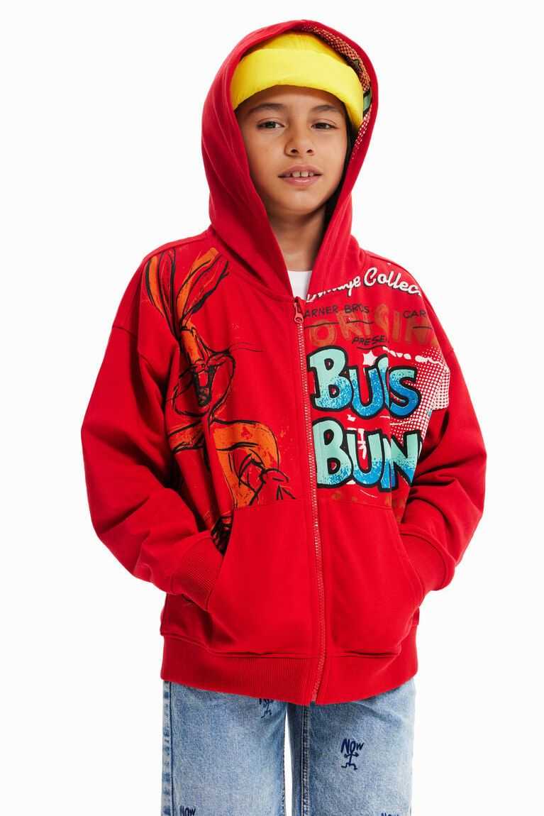 Sudaderas Desigual Bugs Bunny hoodie Niño | QKA801324