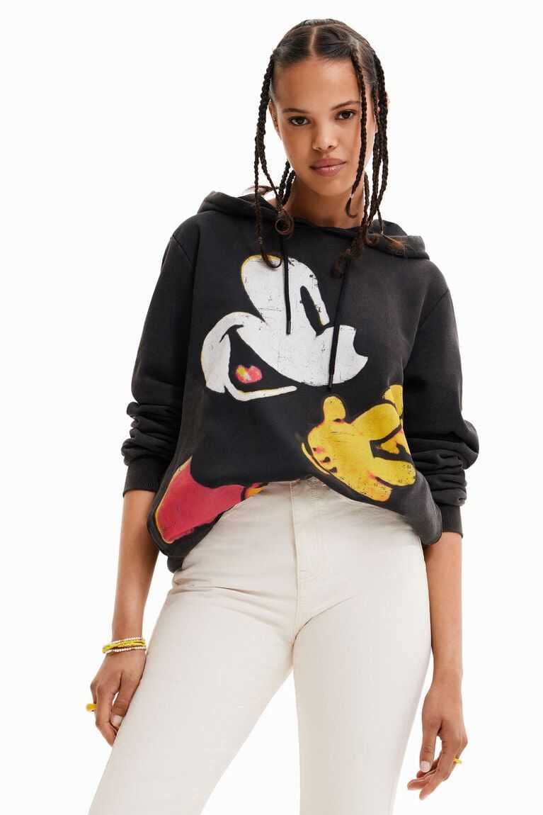 Sudaderas Desigual Disney\'s Mickey Mouse print hoodie Mujer | LIK074321