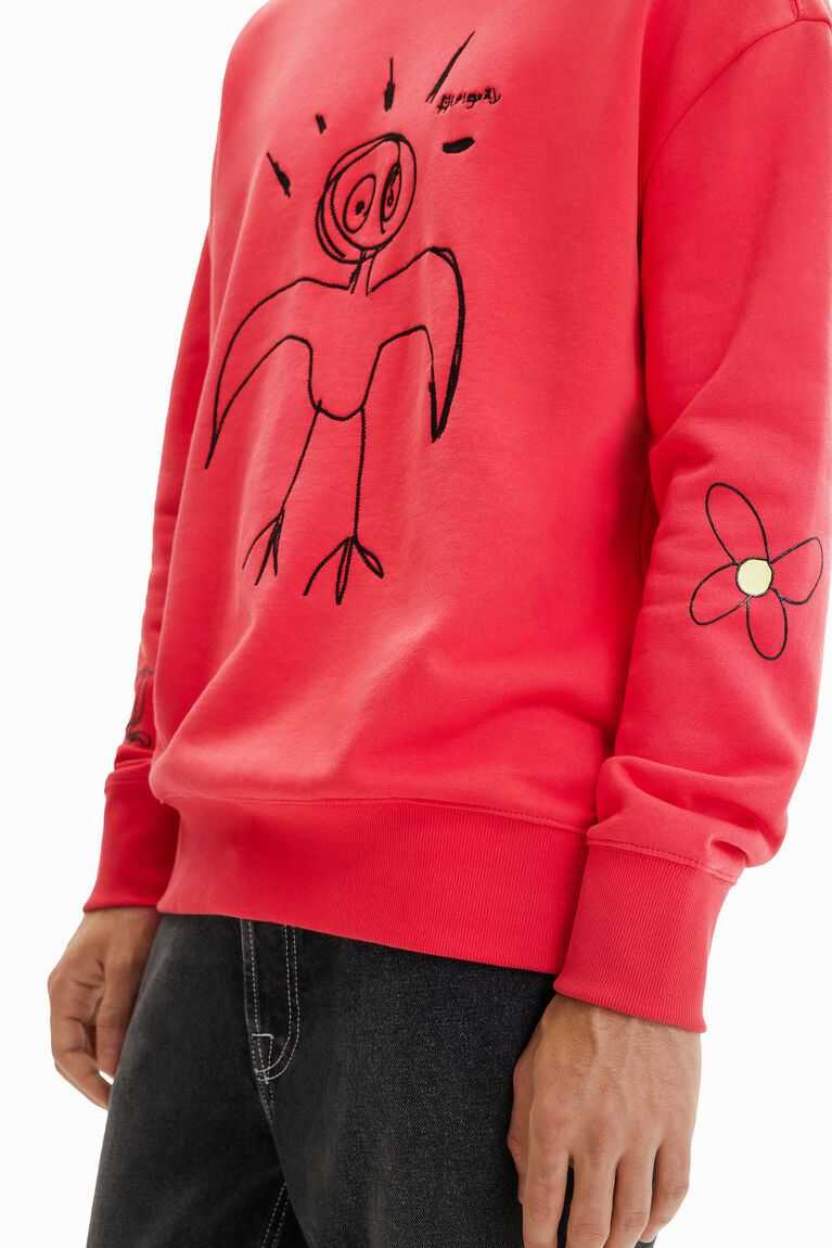 Sudaderas Desigual Embroidered bird Hombre | YTO281679