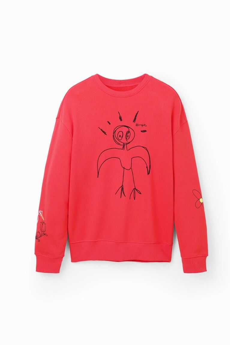 Sudaderas Desigual Embroidered bird Hombre | YTO281679