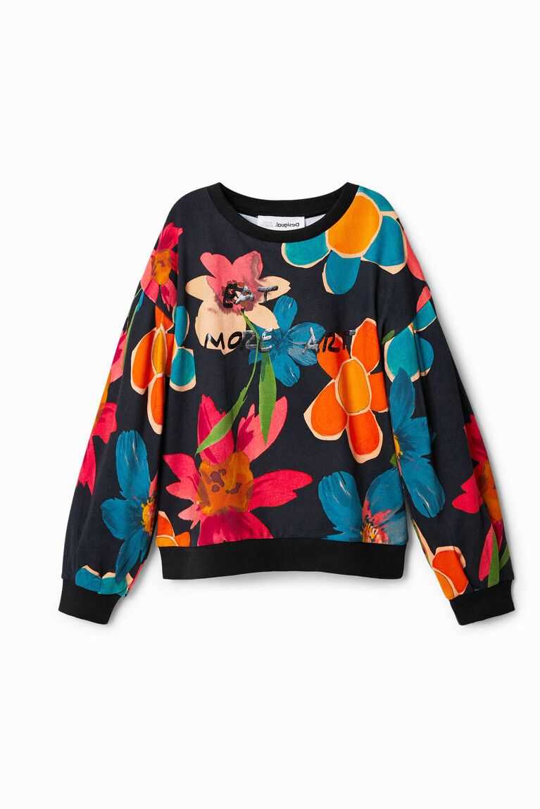 Sudaderas Desigual Floral oversize Niña | CLR153096