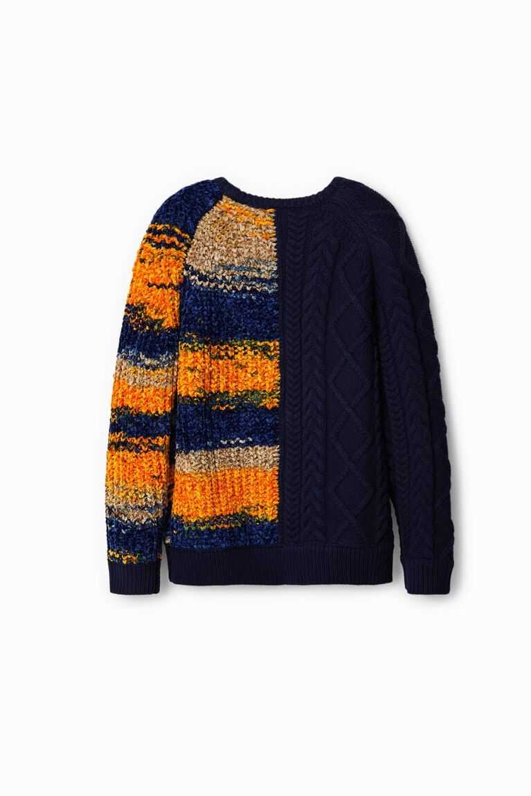 Sudaderas Desigual Híbrido chunky knit jumper Niño | XYV675839