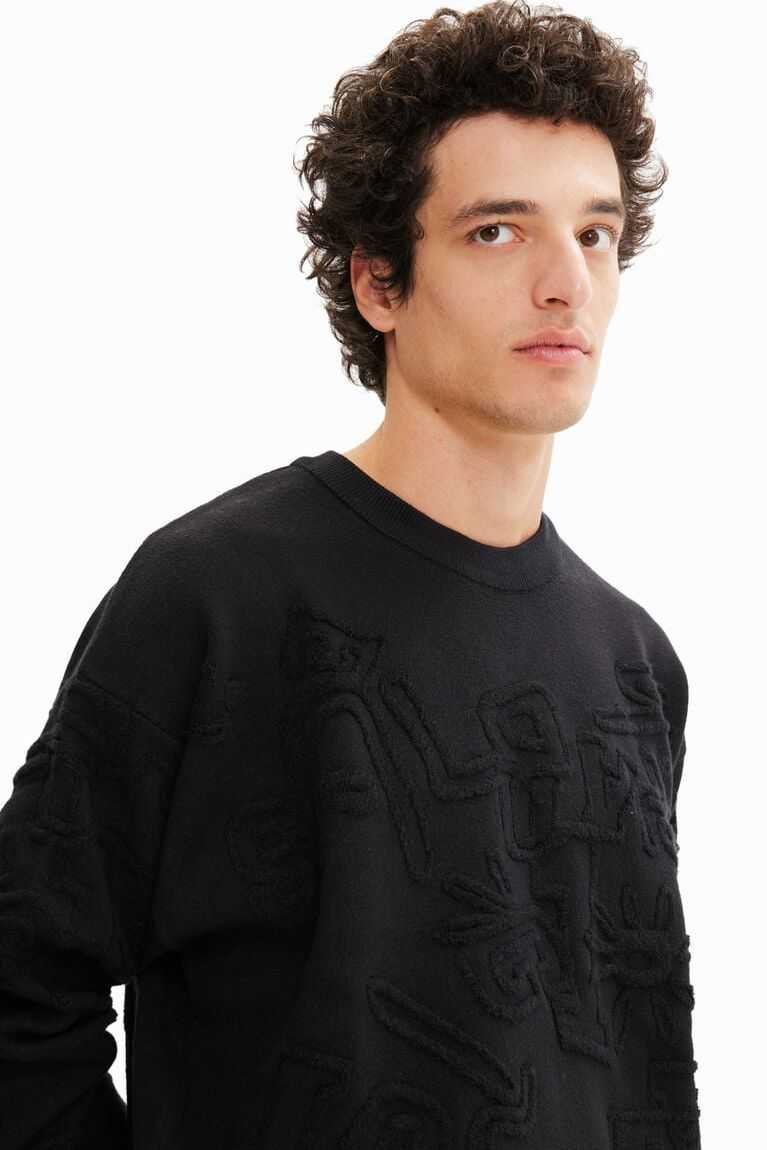 Sudaderas Desigual Loose towelling-effect jumper Hombre | DSY812537