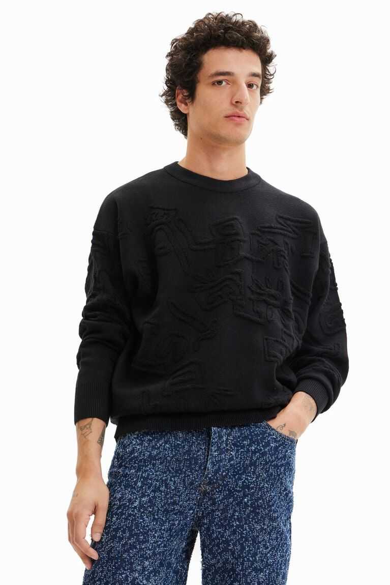 Sudaderas Desigual Loose towelling-effect jumper Hombre | DSY812537