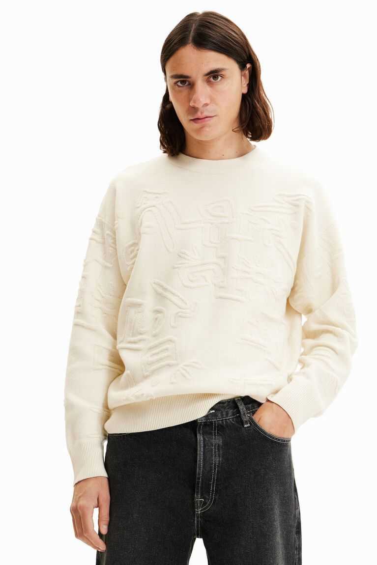 Sudaderas Desigual Loose towelling-effect jumper Hombre | IGL316849