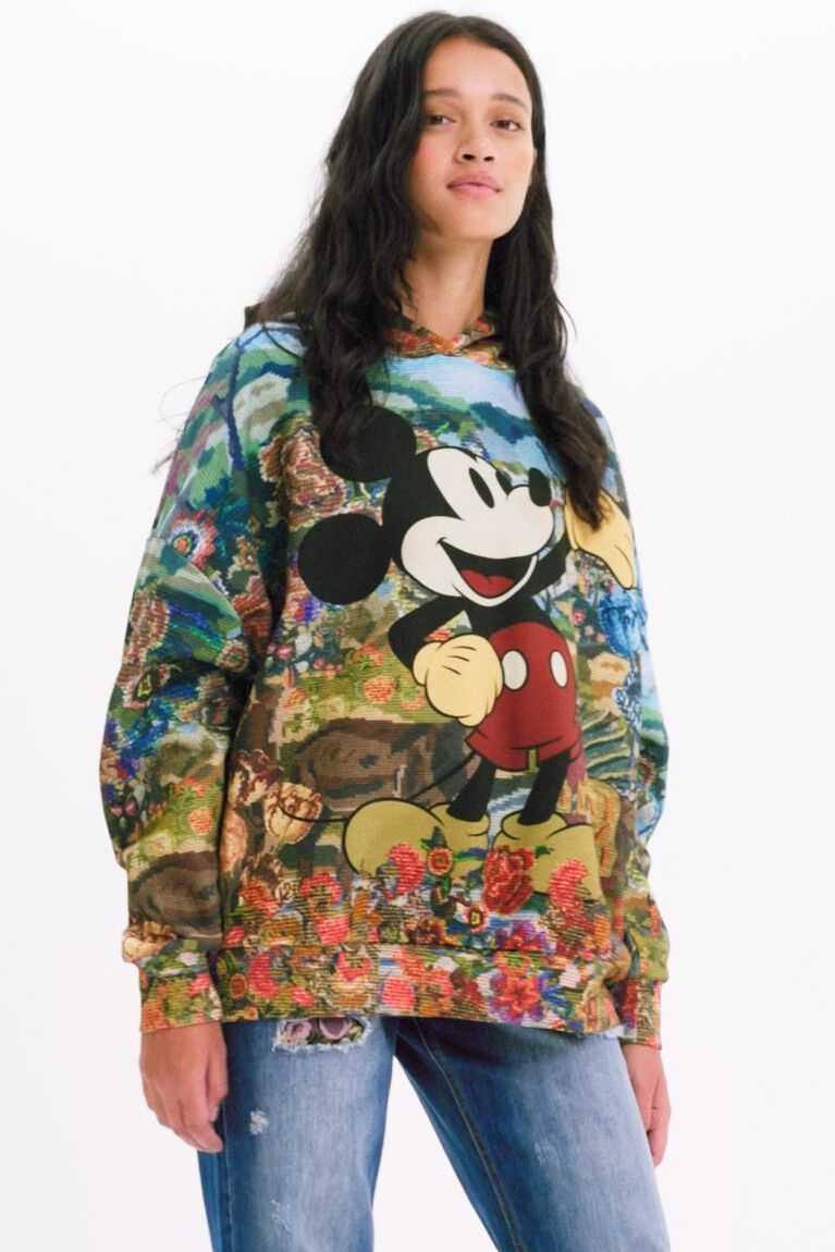 Sudaderas Desigual M. Christian Lacroix hoodie with Disney's Mickey Mouse Mujer | PFD460215