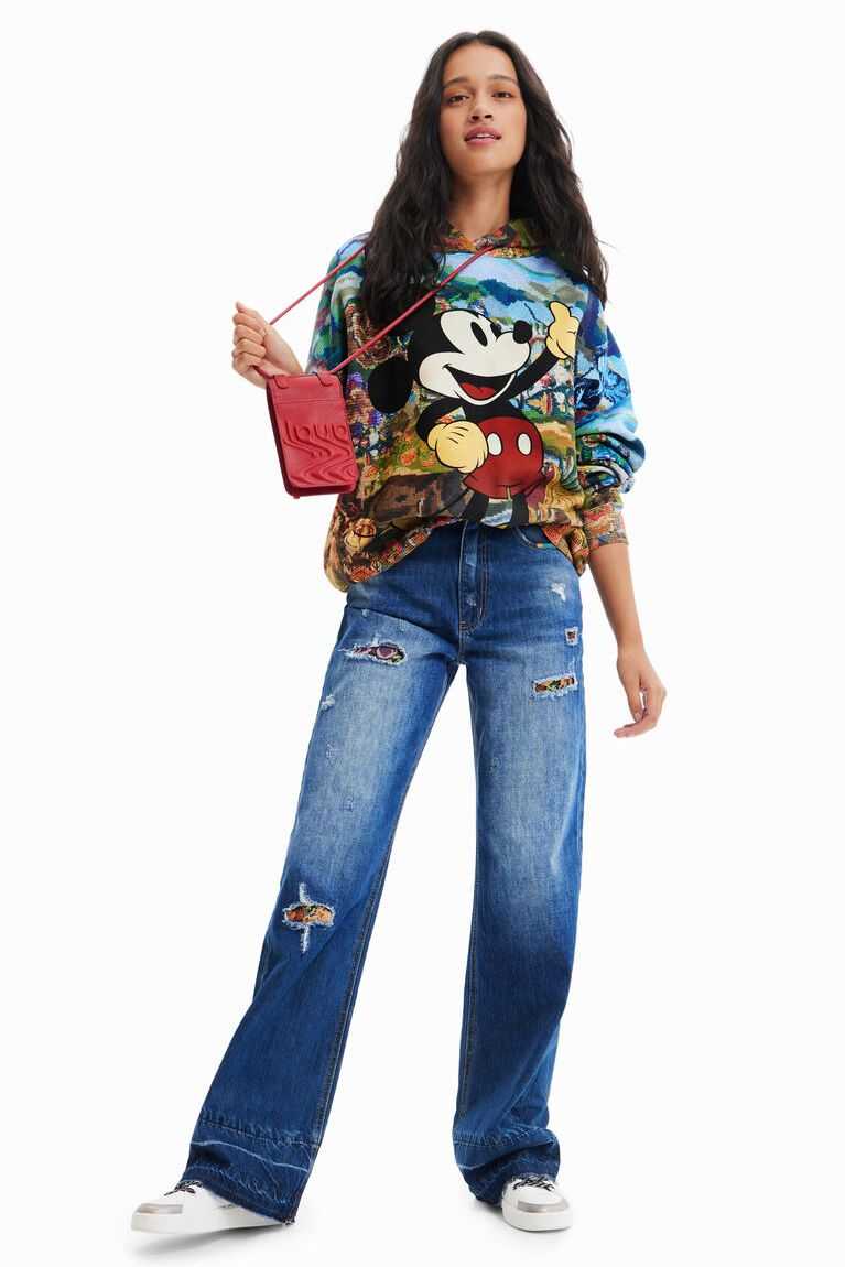 Sudaderas Desigual M. Christian Lacroix hoodie with Disney's Mickey Mouse Mujer | PFD460215