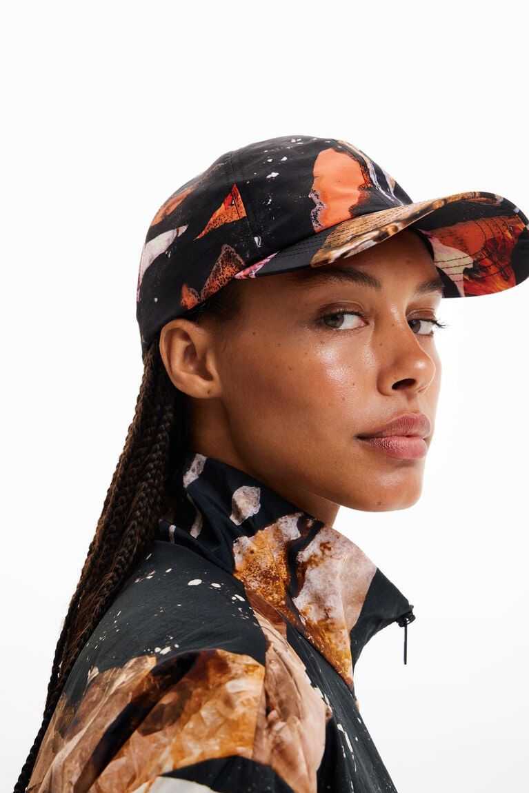 Sudaderas Desigual Mineral print cap Mujer | AYF864153