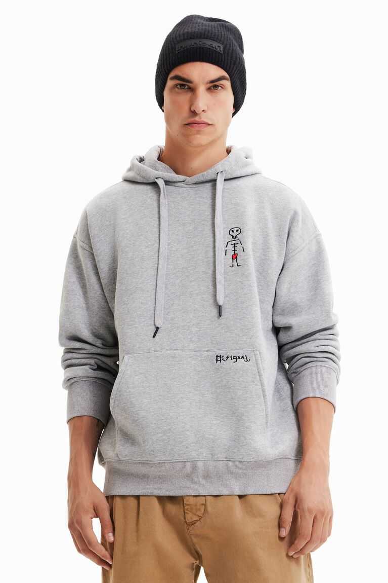 Sudaderas Desigual Oversize hoodie with pocket Hombre | UCV258164