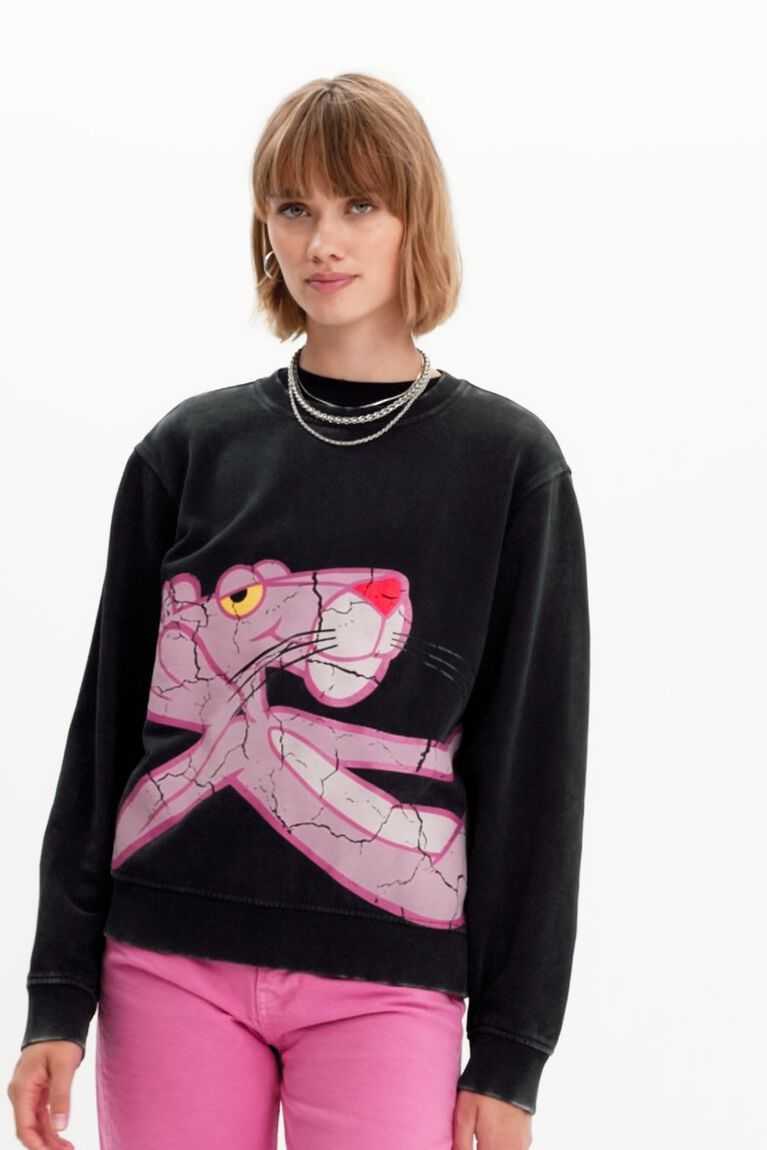 Sudaderas Desigual Pink Panther Mujer | DPX601735