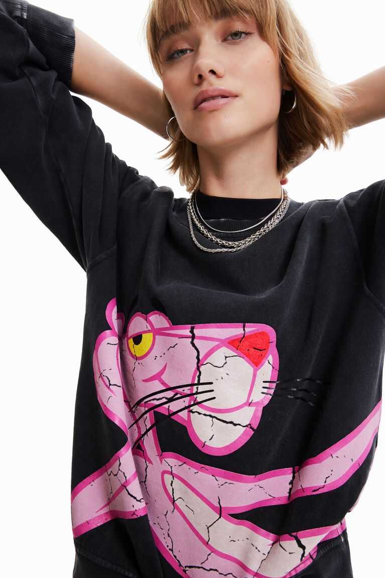 Sudaderas Desigual Pink Panther Mujer | DPX601735