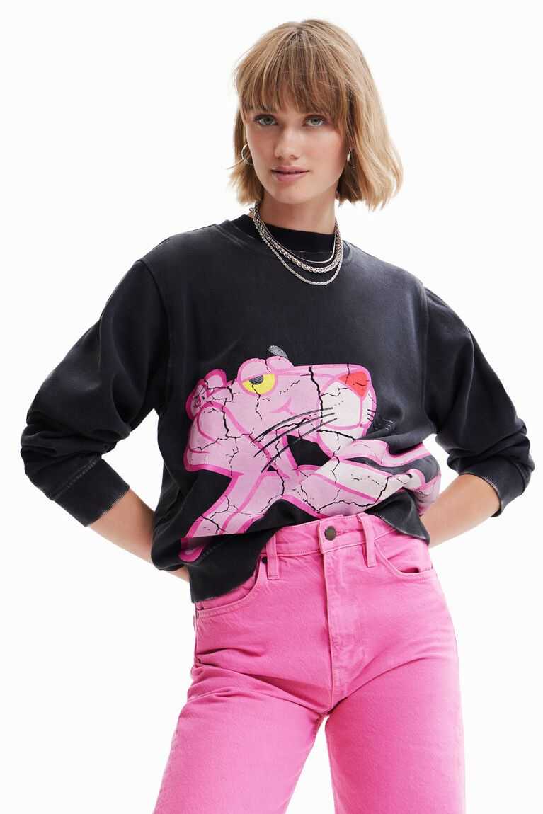 Sudaderas Desigual Pink Panther Mujer | DPX601735