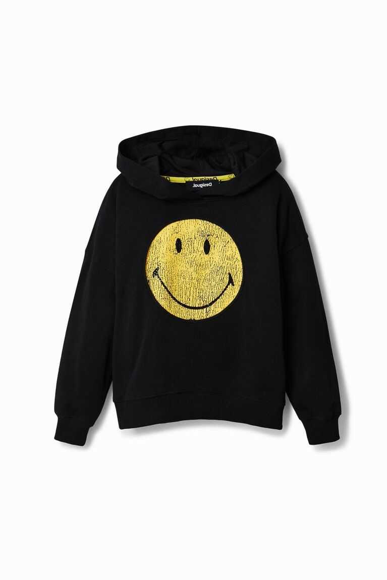 Sudaderas Desigual Smiley hoodie Niño | JOQ854690