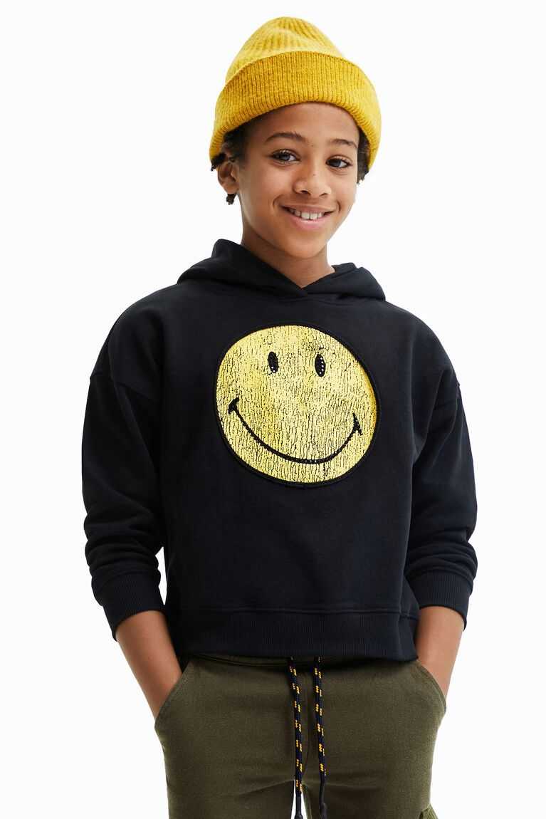 Sudaderas Desigual Smiley hoodie Niño | JOQ854690