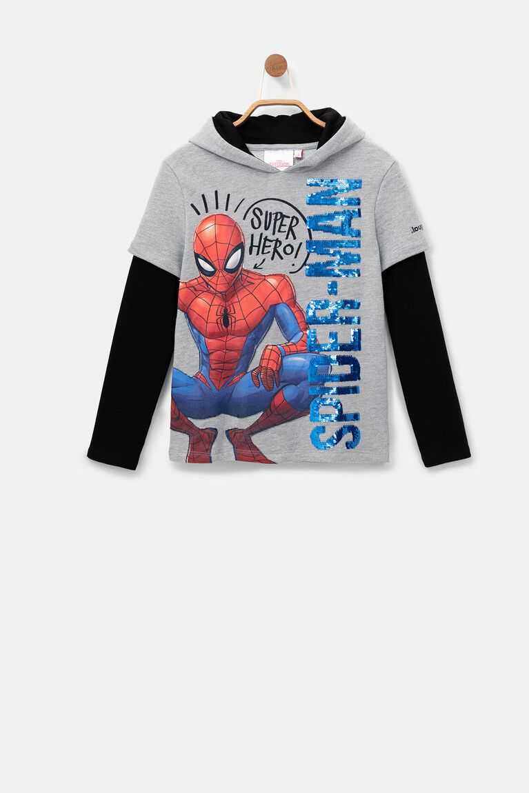 Sudaderas Desigual Spiderman double sleeve Niño | NUV671892