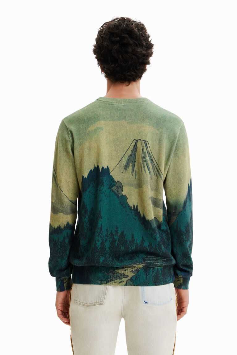 Sudaderas Desigual Thin landscape pullover Hombre | GNR097361