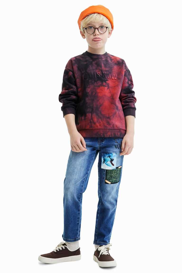 Sudaderas Desigual Tie-dye Niño | JHM690483