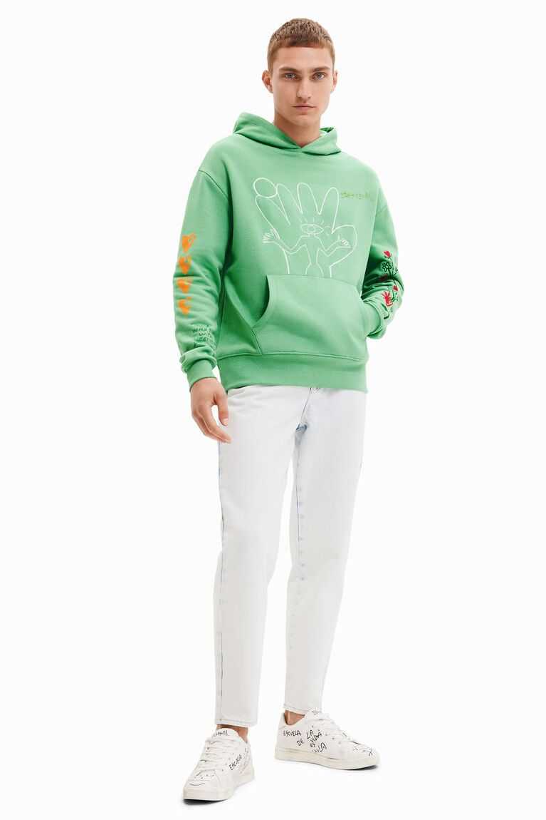 Sudaderas Desigual UFO hoodie Hombre | SLZ857926