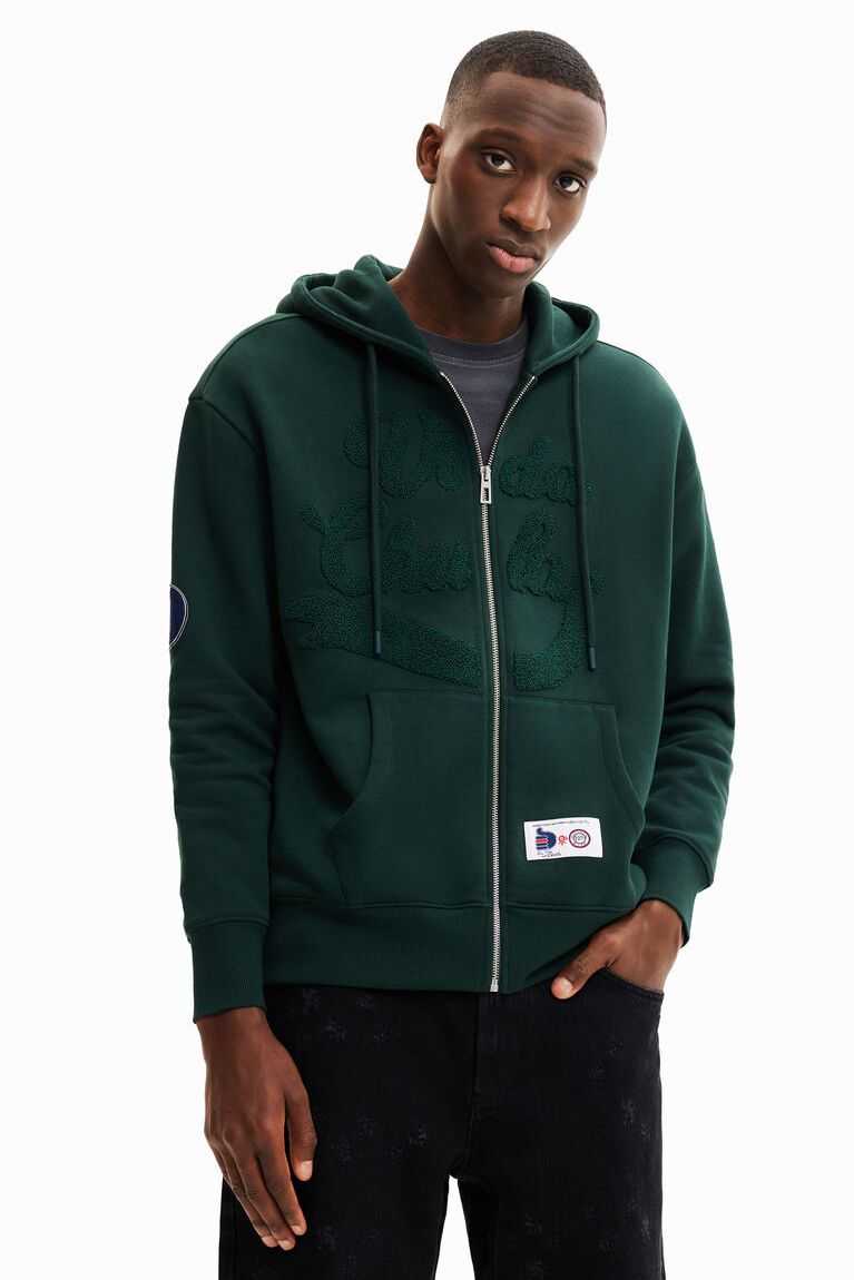 Sudaderas Desigual Vida Chula hoodie Hombre | NDV708916