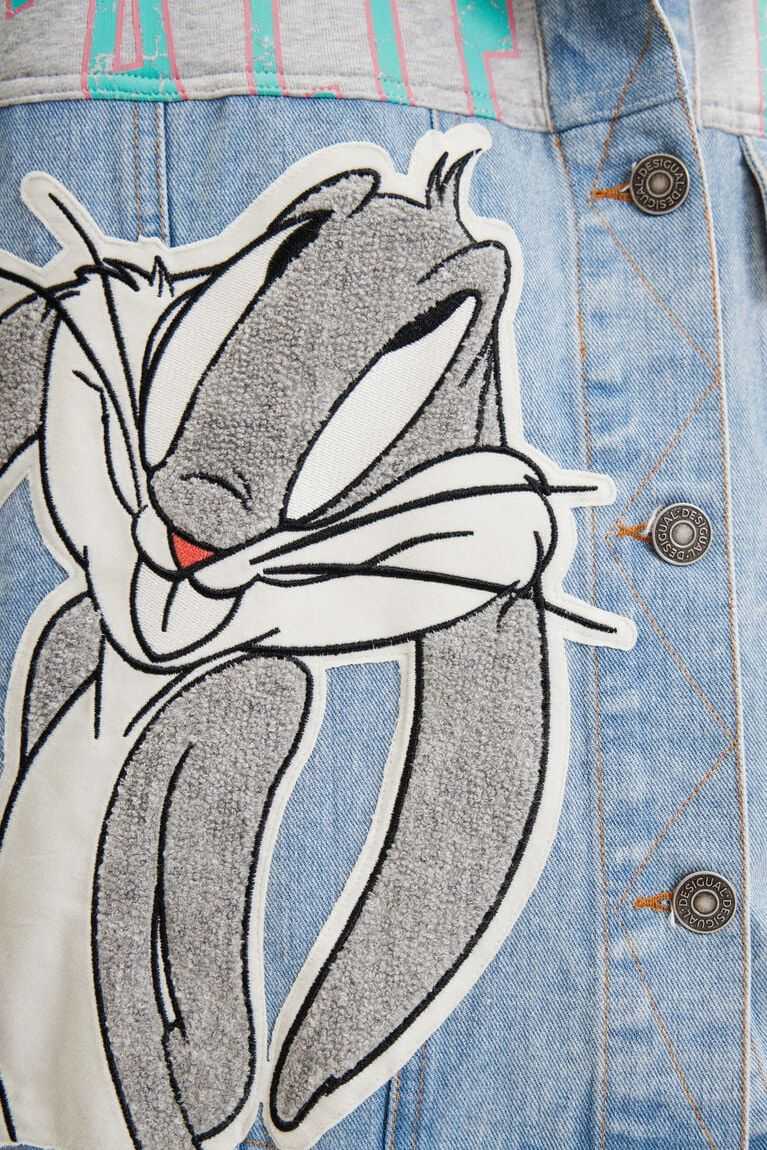 Suéteres Desigual Bugs Bunny trucker sweatshirt Mujer | HKF026784