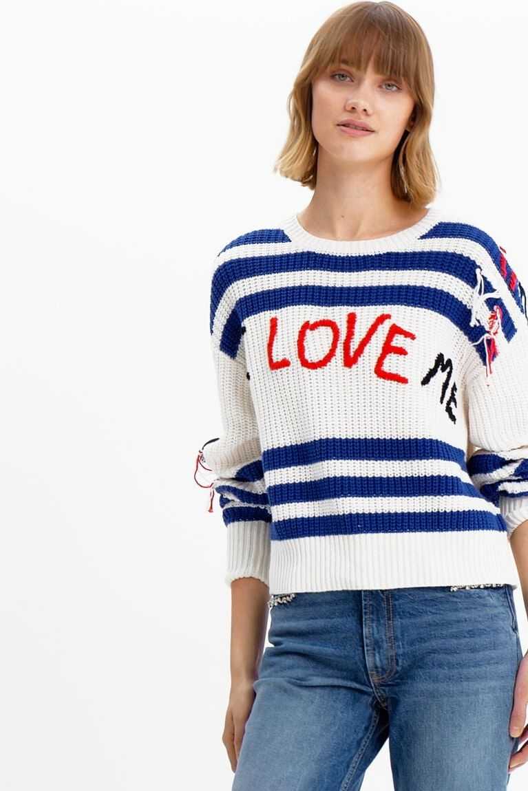 Suéteres Desigual Love me pullover Mujer | ZDT546310