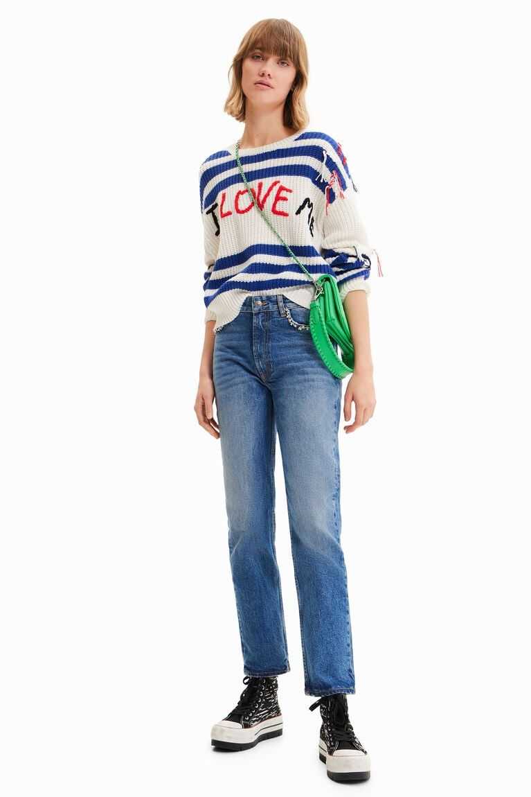 Suéteres Desigual Love me pullover Mujer | ZDT546310