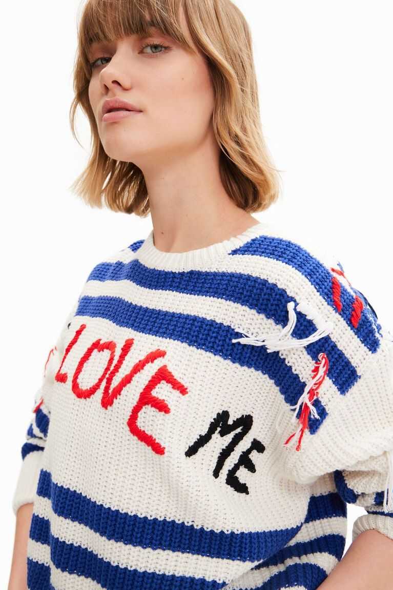 Suéteres Desigual Love me pullover Mujer | ZDT546310