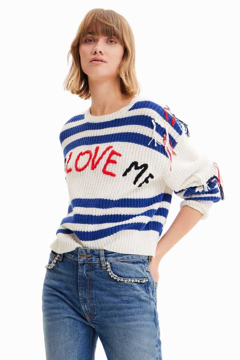 Suéteres Desigual Love me pullover Mujer | ZDT546310