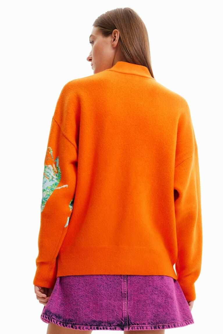 Suéteres Desigual Maitrepierre oversize mantis pullover Mujer | JIW903245