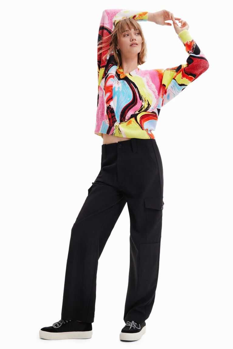 Suéteres Desigual Multicoloured jumper Mujer | KOV948235