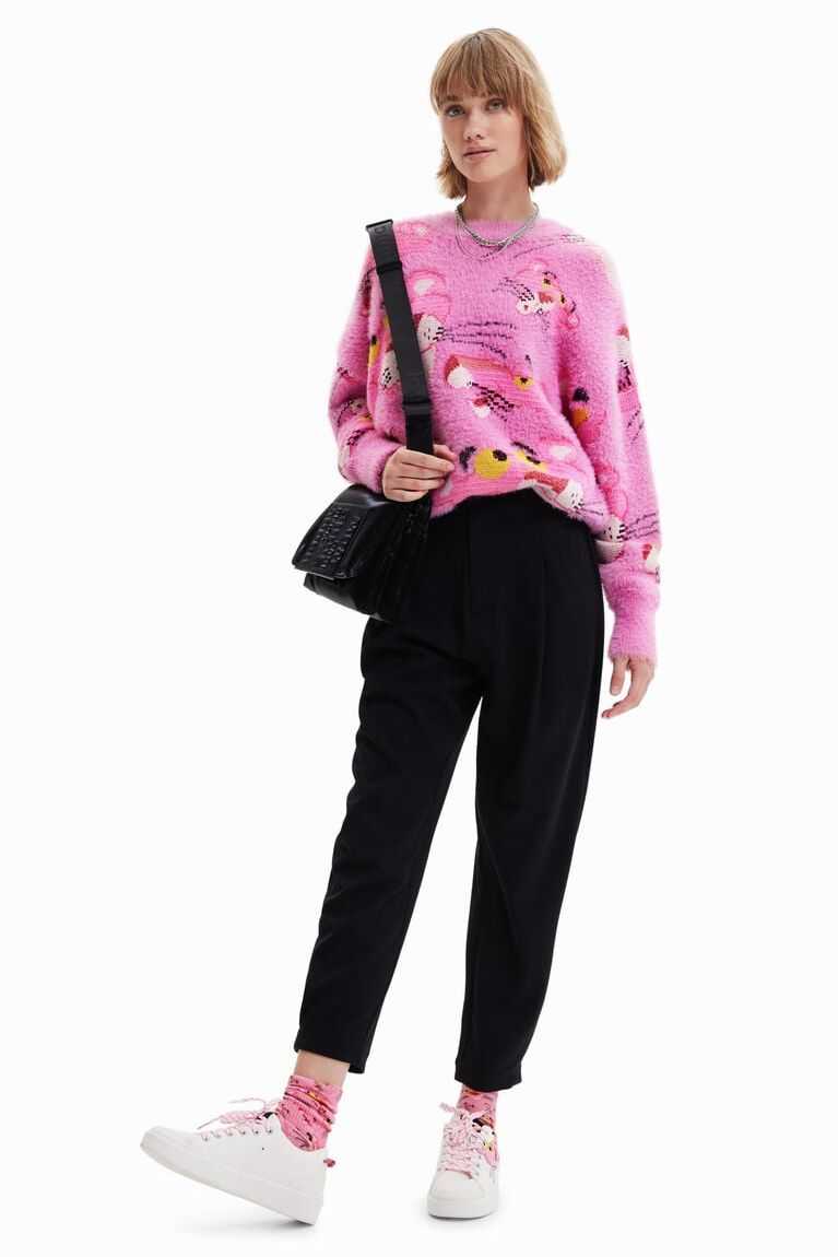 Suéteres Desigual Pink Panther jumper Mujer | IMP596847