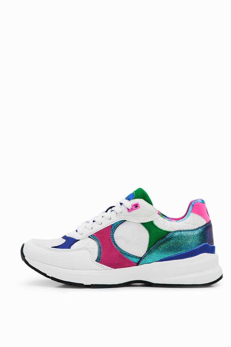 Tenis Desigual Patch running Mujer | BKA350268