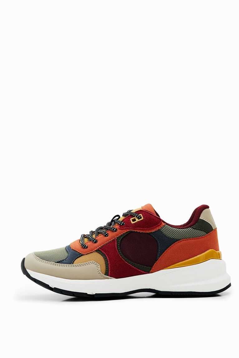 Tenis Desigual Patchwork running Mujer | SEU387109