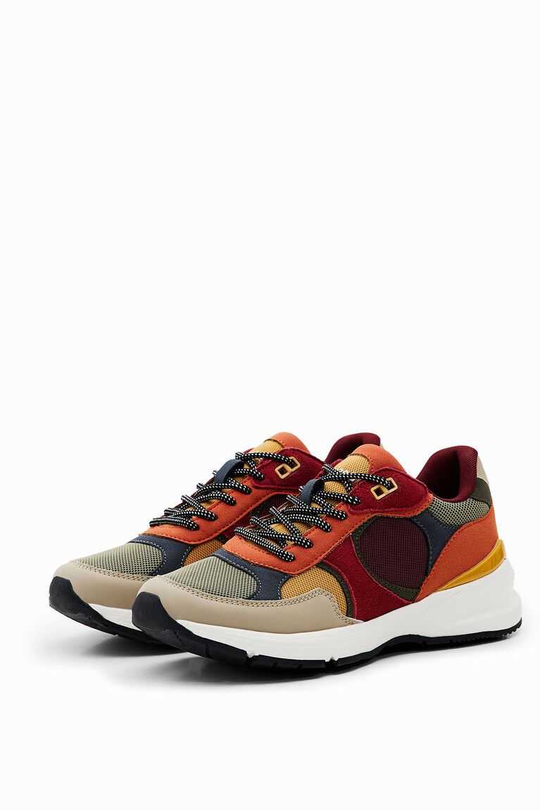 Tenis Desigual Patchwork running Mujer | SEU387109