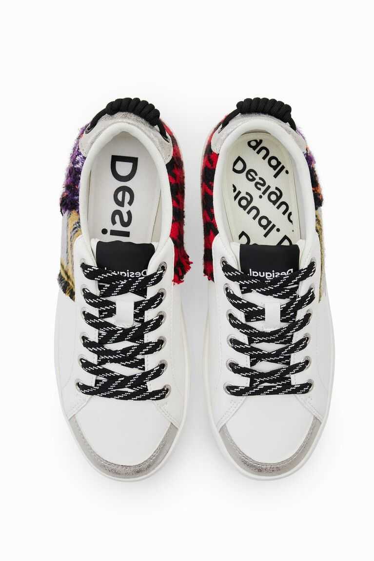 Tenis Desigual Tartan patchwork Mujer | FJN516782