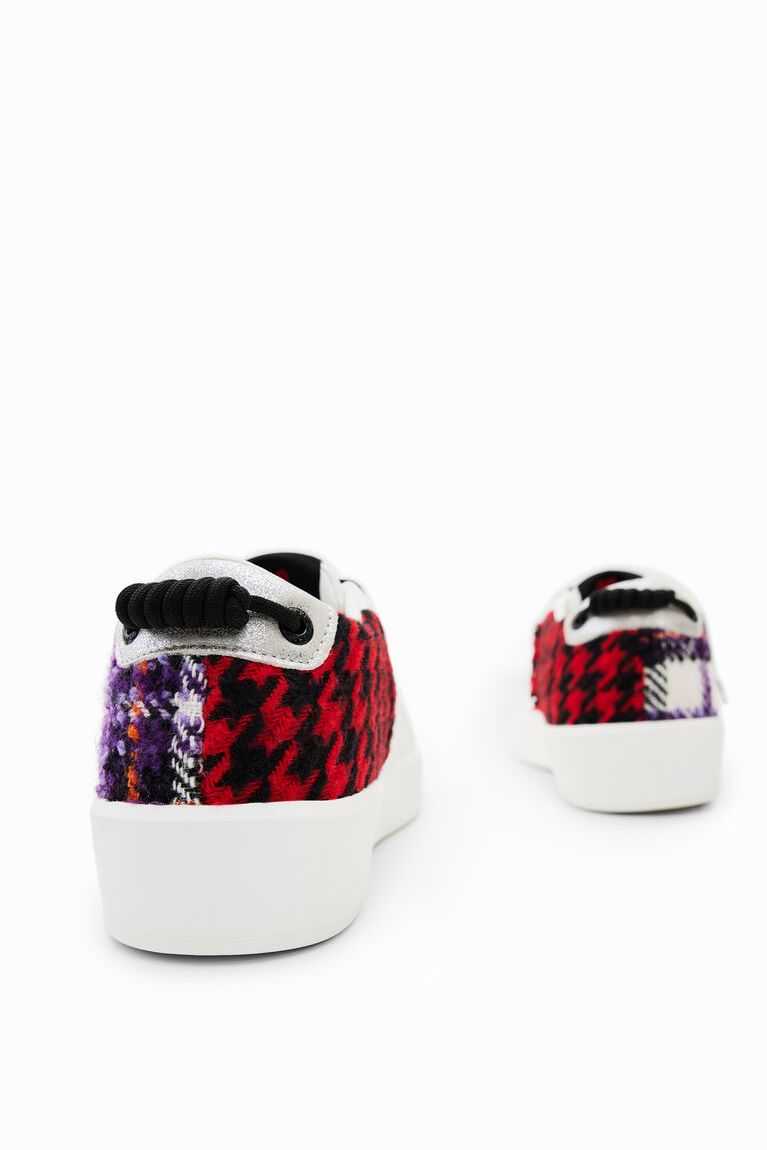 Tenis Desigual Tartan patchwork Mujer | FJN516782