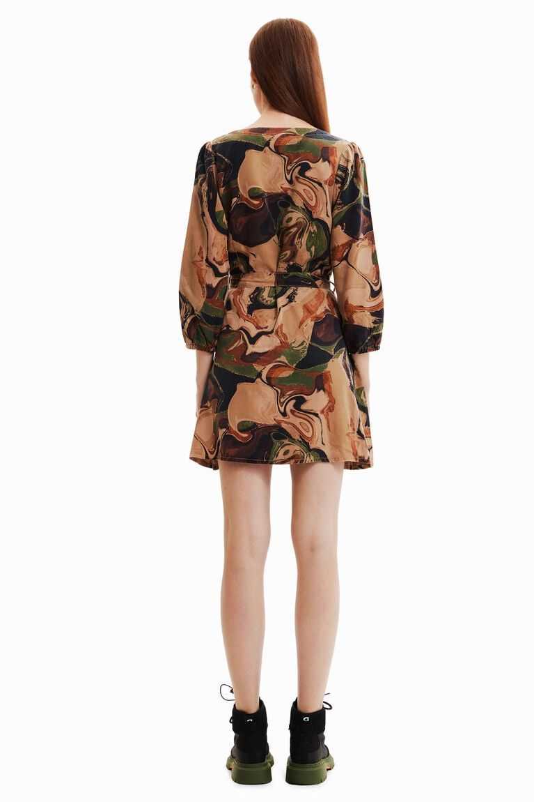 Vestido Desigual Corta camouflage Mujer | PKE316584