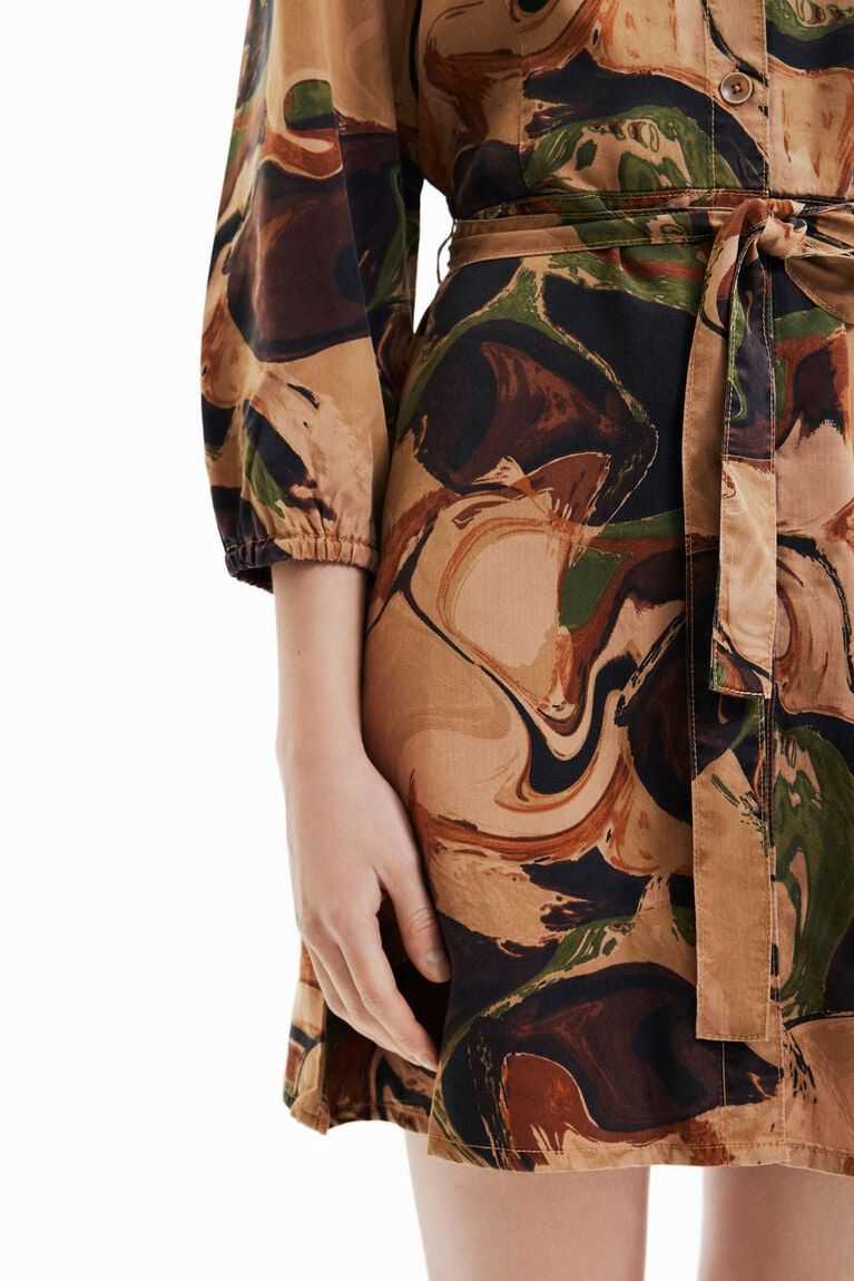 Vestido Desigual Corta camouflage Mujer | PKE316584