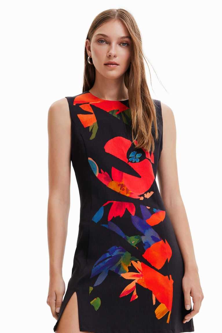 Vestido Desigual Corta slim floral Mujer | LVI403971