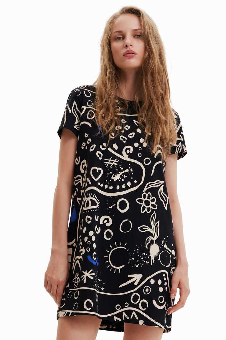 Vestido Desigual Corta symbol Mujer | KOP189063