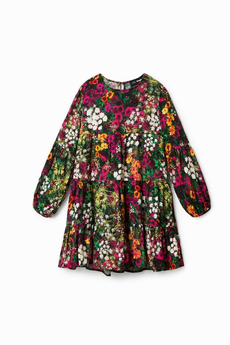 Vestido Desigual Floral print Niña | GMJ538401