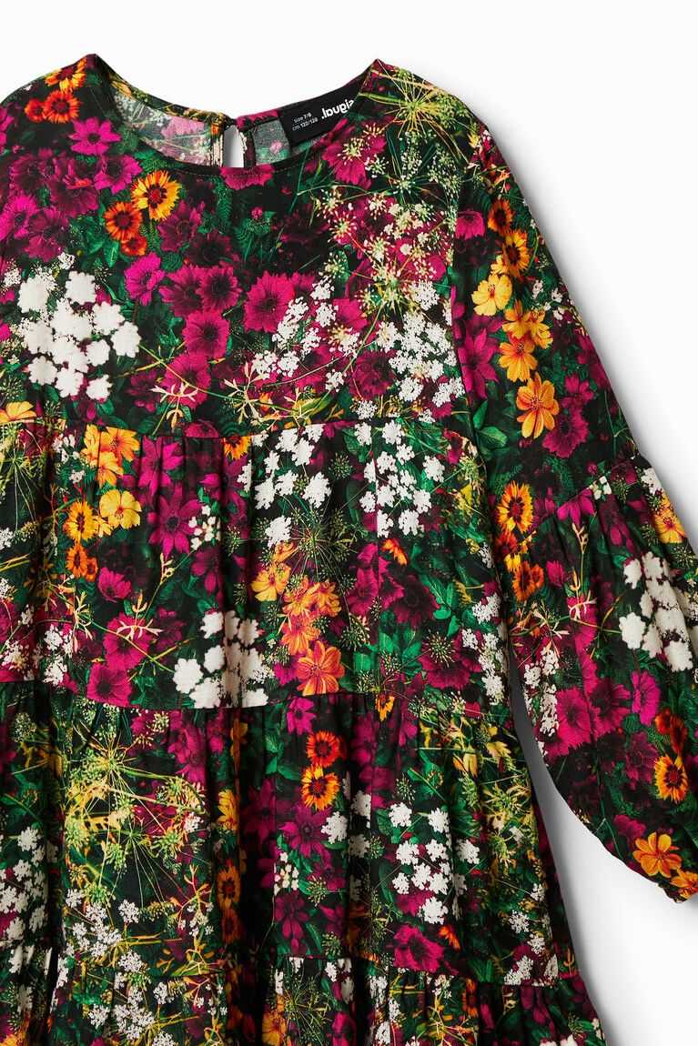 Vestido Desigual Floral print Niña | GMJ538401