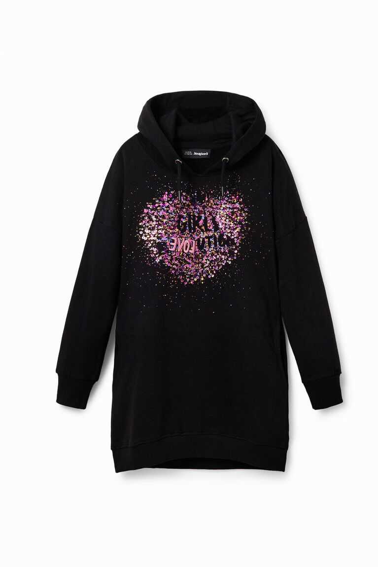 Vestido Desigual Heart sweater Niña | TQA736120