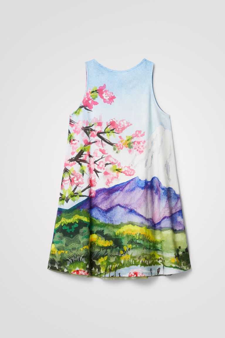 Vestido Desigual Landscape Niña | KTV691053