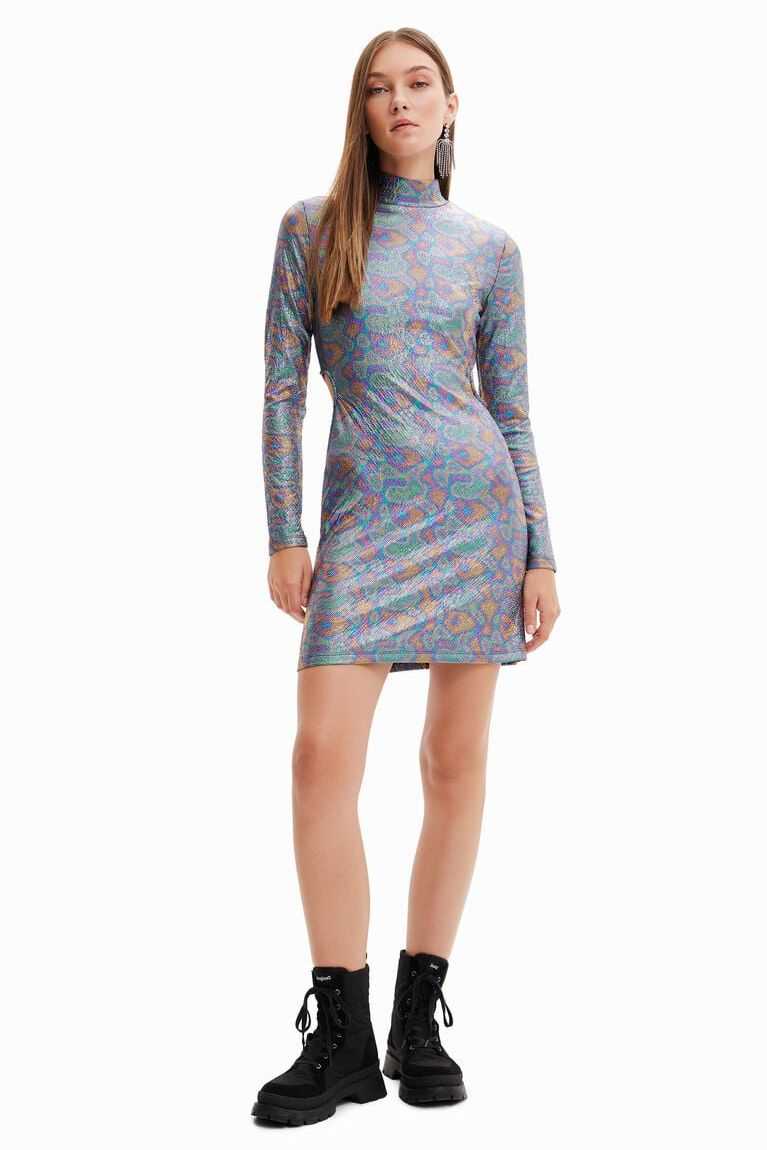 Vestido Desigual Metallic Mujer | LZV836912