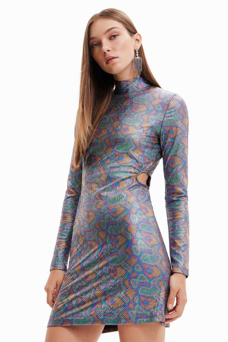 Vestido Desigual Metallic Mujer | LZV836912